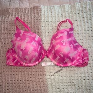 Victoria's Secret Pink Patterned Bra